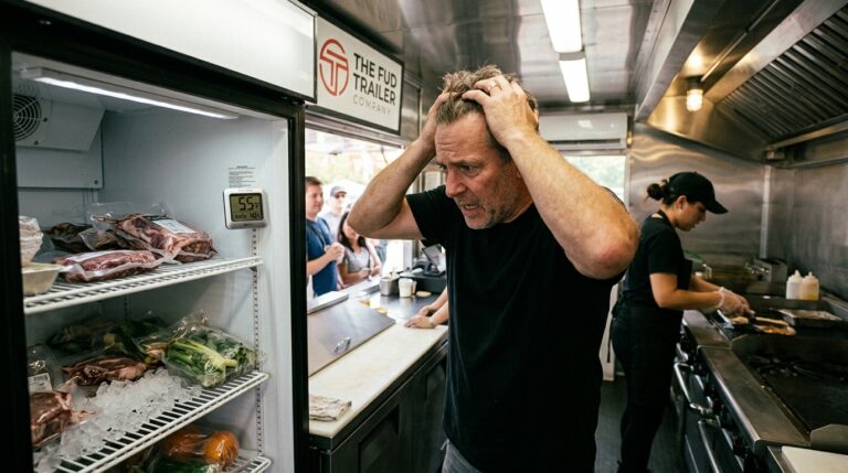 Se Me Descompuso el Refrigerador en Pleno Servicio: Guía de Emergencias para Food Trailers